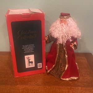 Collectable Santa Claus Christmas doll.  Used with box. Great condition.